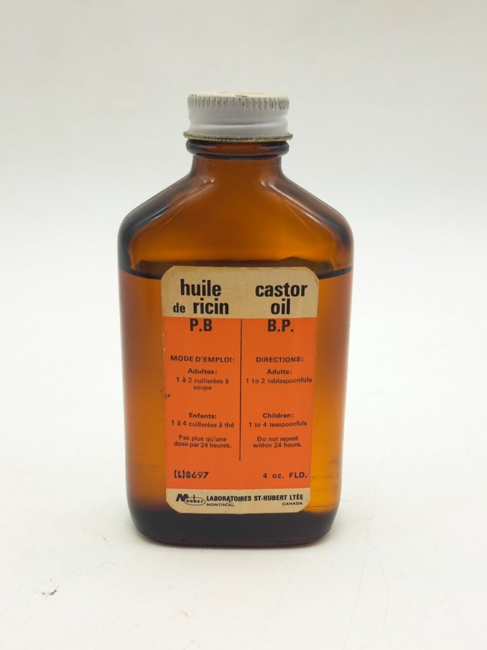 Vintage Medical Supplies Castor Oil by Mober